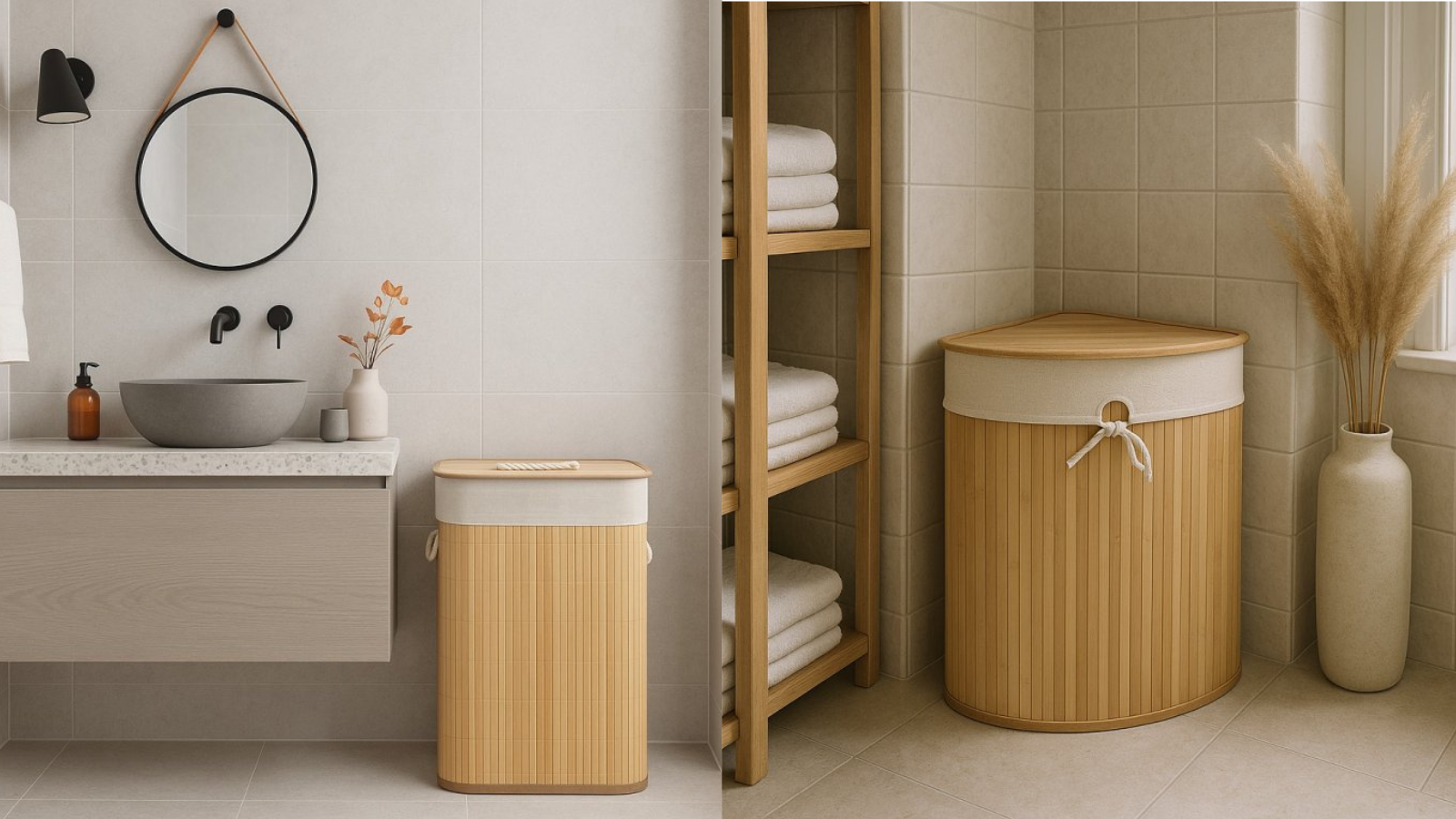 Koše a tašky na prádlo – inspirace